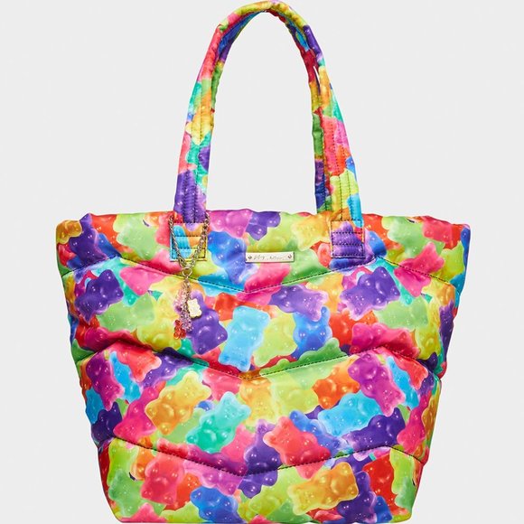 Betsey Johnson 🧡 YUMMY GUMMY NYLON TOTE 🧡 - Picture 1 of 5
